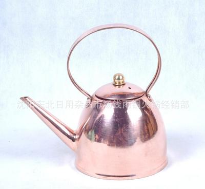 QYT-154錢雨養生紫銅茶壺 以匠心工藝，品茗中養生之道